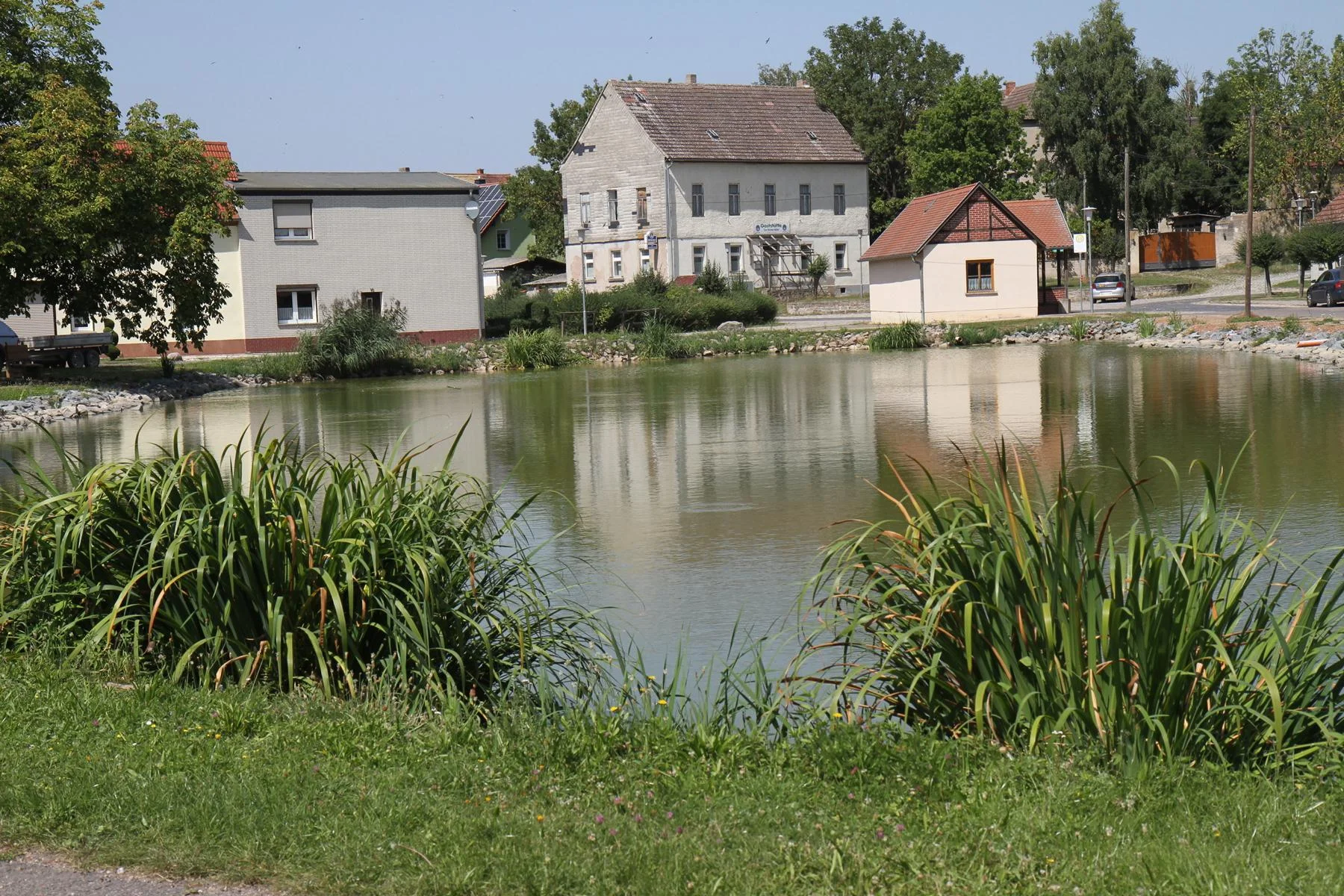 Der Lange Teich in Landgrafroda