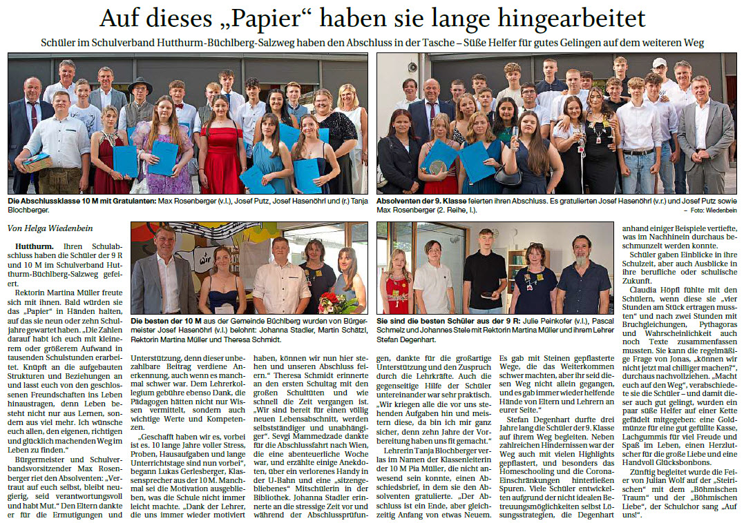 Zeitungsartikel