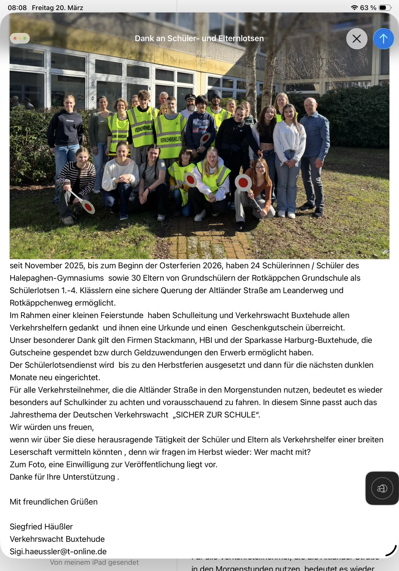 Schülerlotsenverabschiedung 03_26