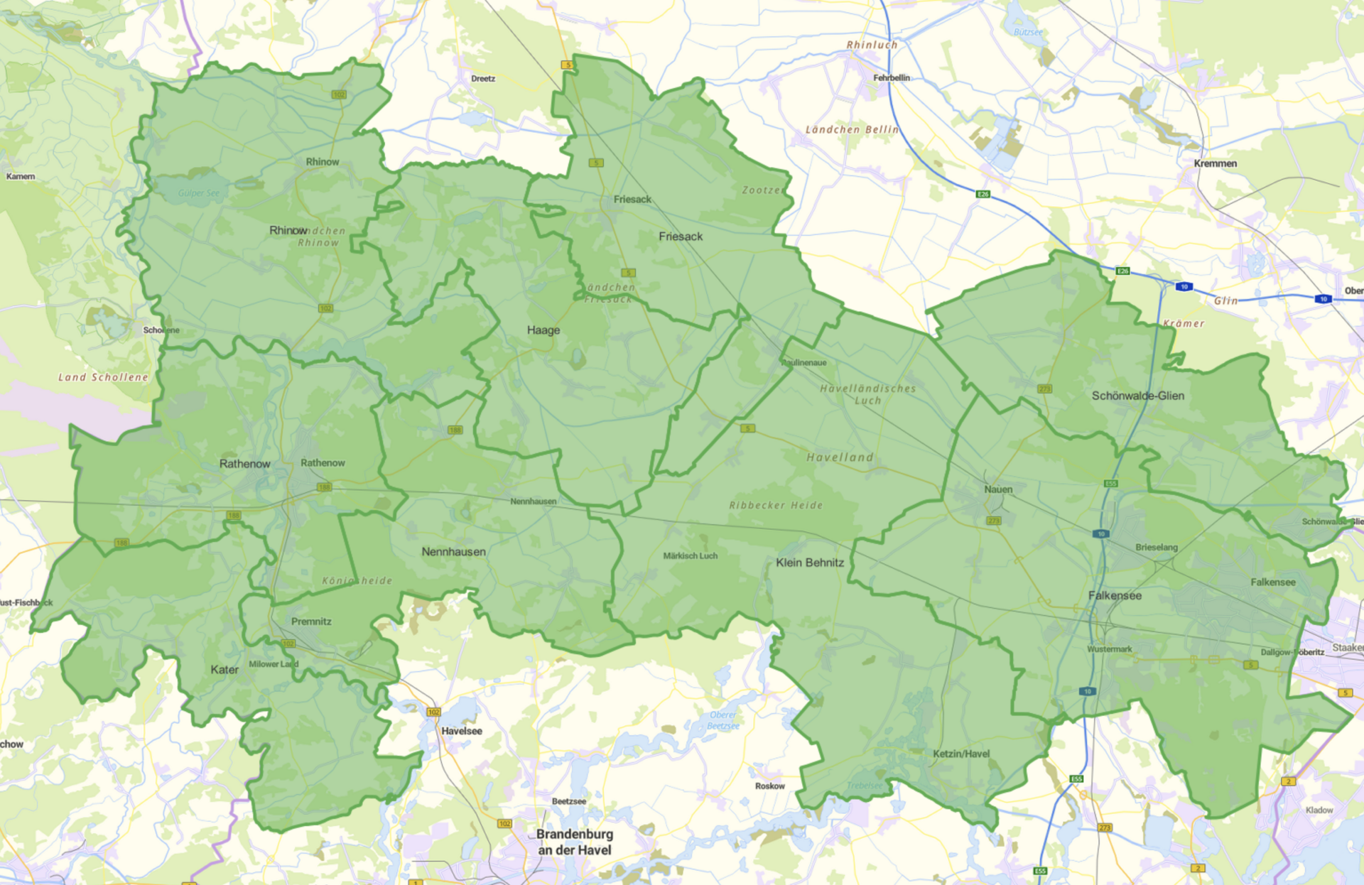 Umstrukturierungen im Landesbetrieb Forst Brandenburg