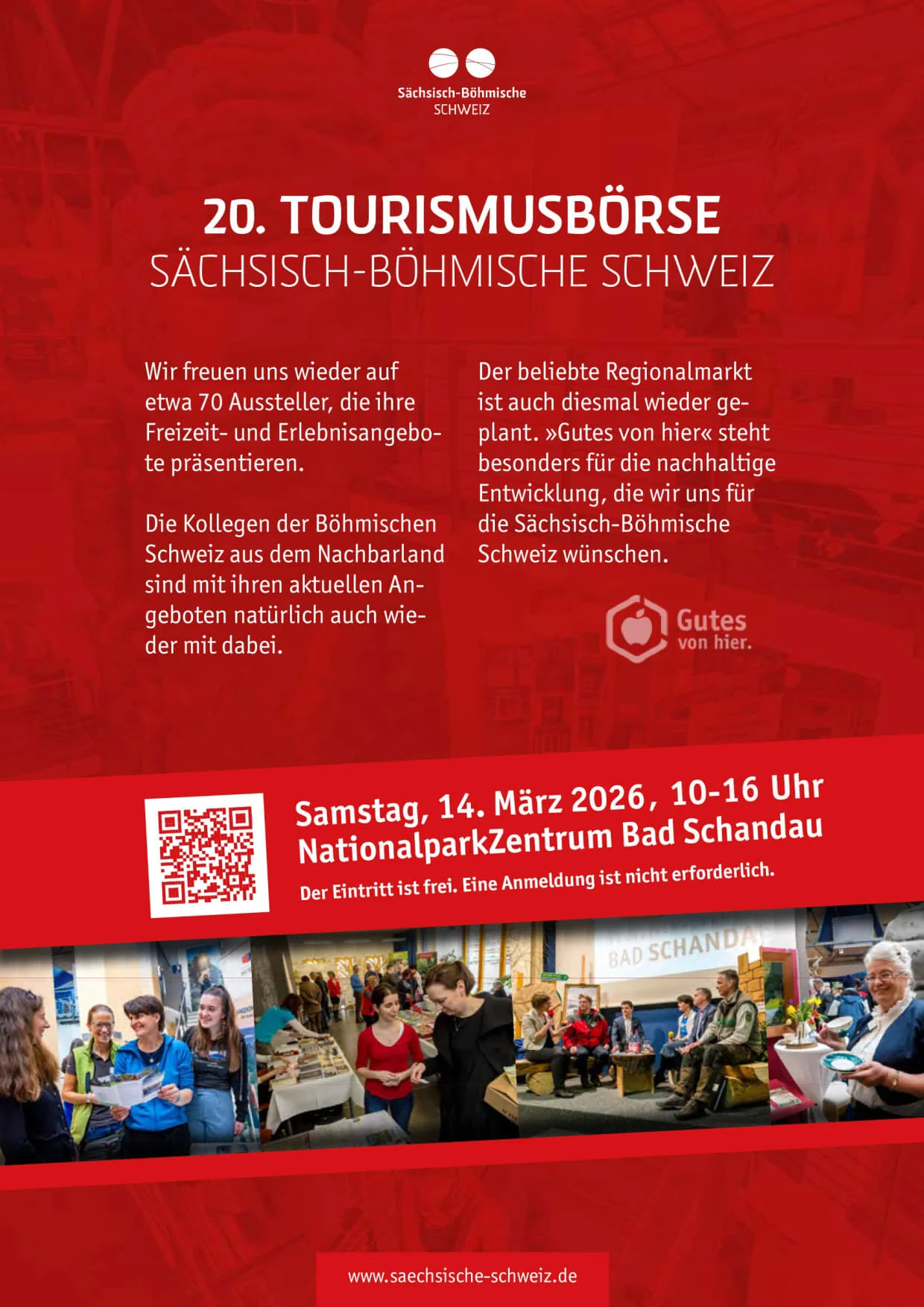 Plakat 20. Tourismusbörse