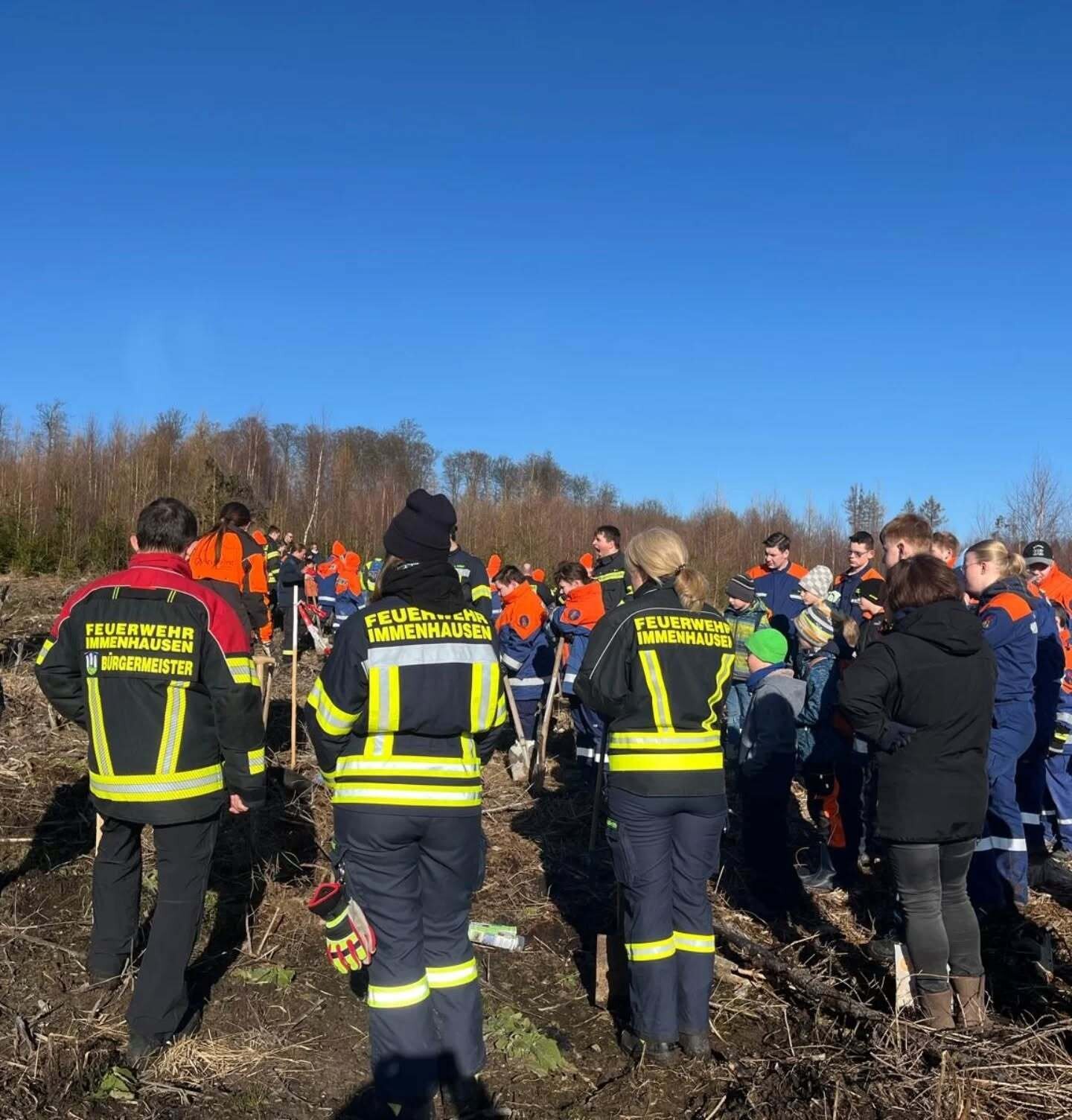 Baumpflanzaktion im Reinhardswald