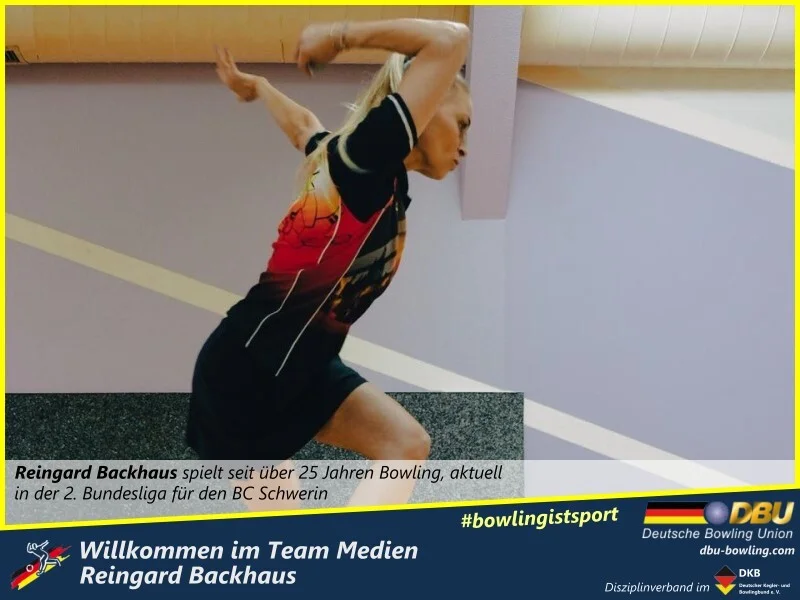 Reingard Backhaus - die Neue im Team Medien der Deutschen Bowling Union