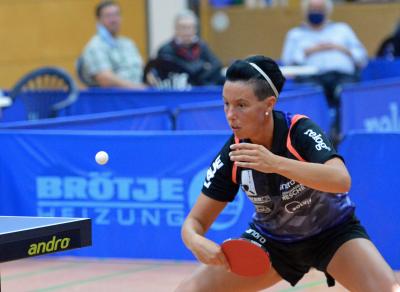 Anne Sewöster - Neuzugang aus Melle - hat bereits bewiesen - dass sie im oberen Paarkreuz der 3-Tischtennis-Bundesliga punkten kann (Bild vergrößern)