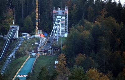 Fertigstellung der Rothaus-Schanze in Hinterzarten verzögert sich - Frauen-Weltcup in Gefahr