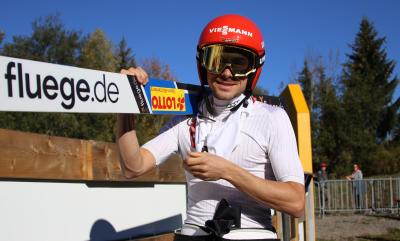 Team-Olympiasieger Fabian Rießle gelingt in Oberstdorf DM-Hattrick