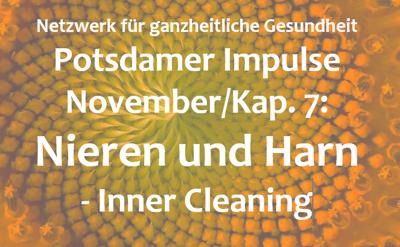 Meldung: November-Impuls: Nieren und Harn - Inner Cleaning