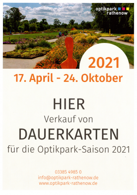 Foto zur Meldung: Dauerkartenverkauf für die Optikpark-Saison 2021 gestartet