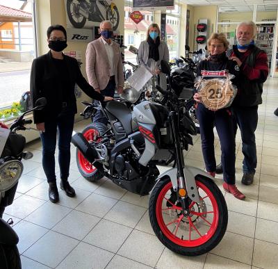 Motorrad Jansen | Bürgermeisterin gratuliert zum 25-jährigen Jubiläum