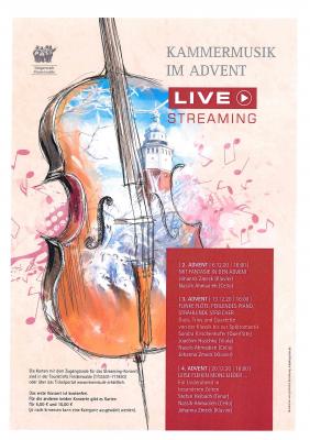 Vorschaubild zur Meldung: Kammermusik Live Streaming zum Advent