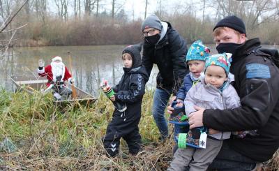 Der Nikolaus kam im Ruderboot