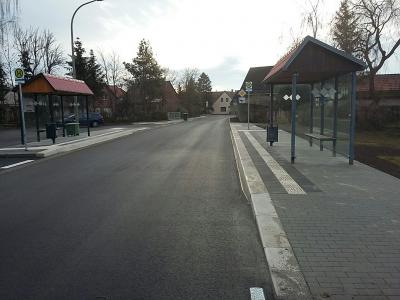 KALENDERRÜCKBLICK: vor 5 JAHREN:   Bauarbeiten in Wehnsdorf beendet (Bild vergr&ouml;&szlig;ern)