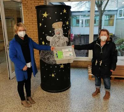 Kinderschutzbund Gronau spendet Kindermasken