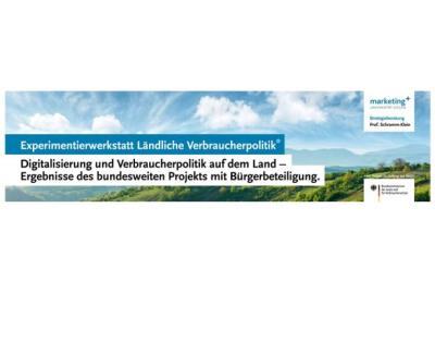 „Experimentierwerkstatt Ländliche Verbraucherpolitik“ im Landkreis Elbe-Elster - Online-Abschlussveranstaltung am 23.11.2021 (Bild vergrößern)