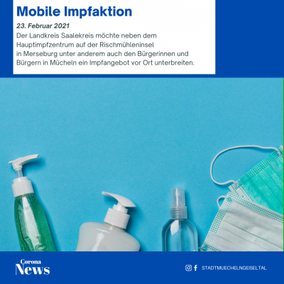Mobile Impfaktion in Mücheln (Geiseltal) (Bild vergrößern)