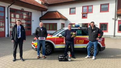 Herzberg erhält neuen Feuerwehr Kommandowagen