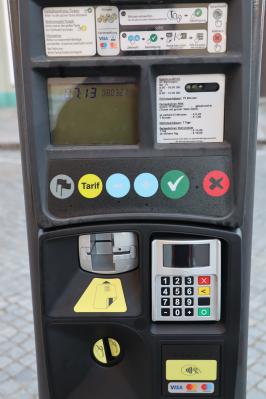 Vorschaubild zur Meldung: Bezahlung an den Parkscheinautomaten