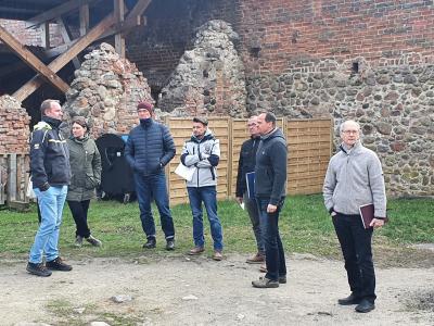 Vorschaubild zur Meldung: Bauanlaufberatung auf der Burg Beeskow
