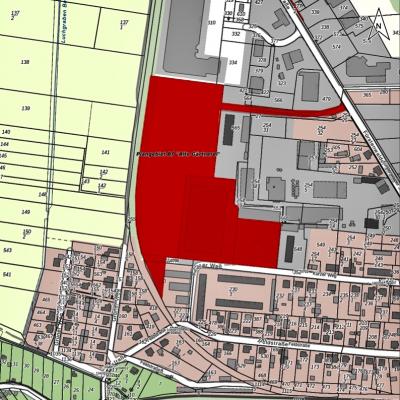 Vorschaubild zur Meldung: Aufstellungsbeschluss für den Bebauungsplan M 12 „Alte Gärtnerei“