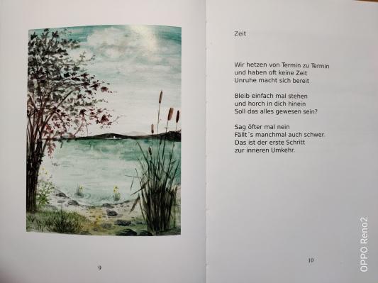 Gedichtband von Helene Maas