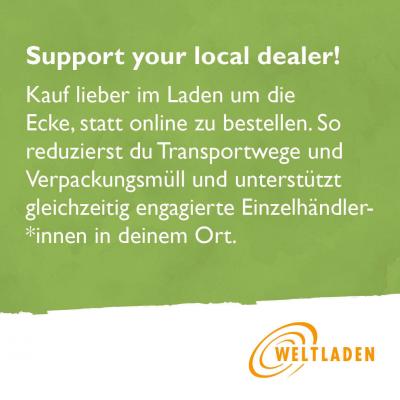 Weltladentag am 8. Mai