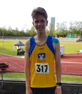 Foto zur Meldung: Samuel Stadtmüller mit 2:03,37 min über 800m und Deutsche Qualifikation