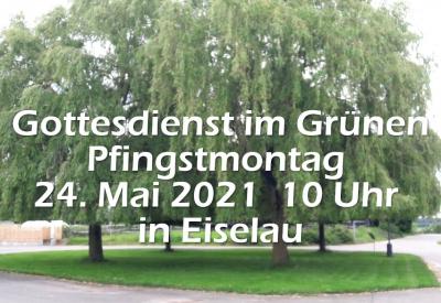 Vorschaubild zur Meldung: Rückblick: Gottesdienst im Grünen am Pfingstmontag 2021...