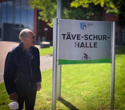 Foto vom Album: Sporthalle wird nach Radsportlegende Täve Schur benannt