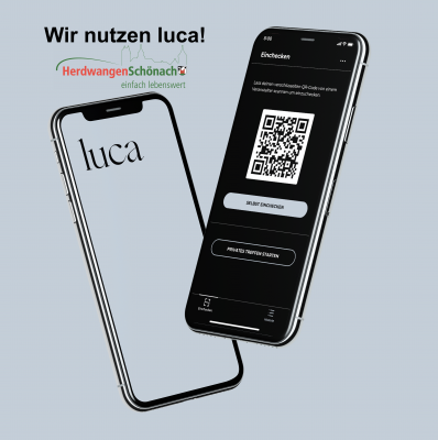 Rathaus wieder geöffnet! Zugangsregistrierung über Luca-App möglich! (Bild vergrößern)