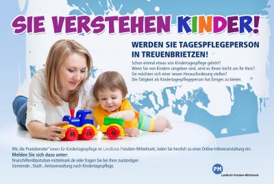 Sie verstehen Kinder! (Foto: Landkreis Potsdam-Mittelmark)