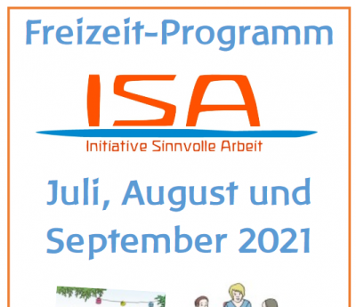 Neues Freizeitprogramm Juli - Sept. 2021