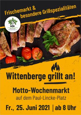 Motto-Wochenmarkt "Wittenberge grillt an!" (Bild vergrößern)