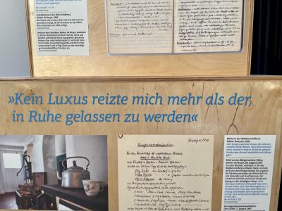 Vorschaubild zur Meldung: Wanderausstellung zum Leben von Günter de Bruyn