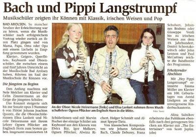 Bach und Pippi Langsstrumpf (Bild vergrößern)