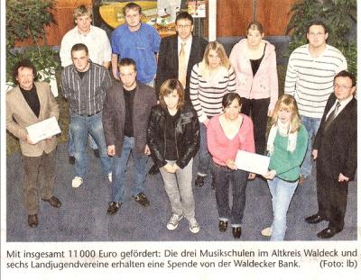11000 Euro für Jugendarbeit (Bild vergrößern)