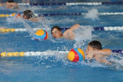 Foto zur Meldung: Kreis-Kinder- und Jugendspiele Wasserball