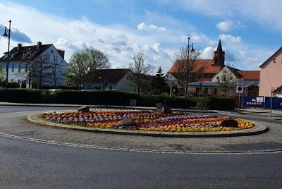 Vorschaubild zur Meldung: Teilöffnung Kreisverkehr Poststraße/ Bahnhofstraße/ Ringstraße
