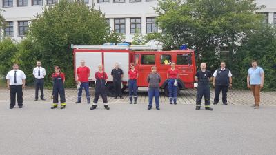 Foto zur Meldung: Jugendfeuerwehr Prackenbach legt Jugendflamme ab