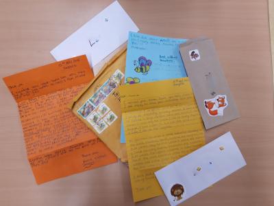 Antwort von unseren Brieffreunden aus Sri Lanka
