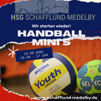 Foto zur Meldung: Handball für die Mini´s