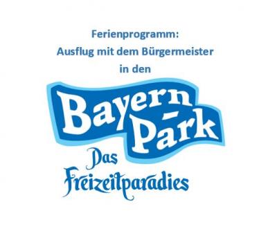 Foto zur Meldung: Ferienprogramm: Ausflug mit dem Bürgermeister in den Bayernpark