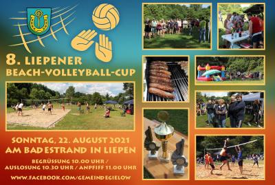 Foto zur Meldung: 8. Liepener Beach-Volleyball-Cup am 22.8.2021