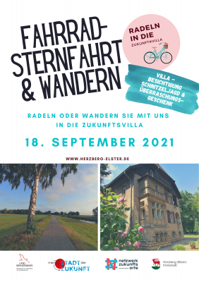 Aktionstag am 18.09.2021 - Gemeinsam Radeln und Wandern in die Zukunftsvilla