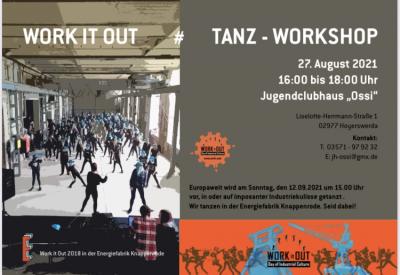 WORK IT OUT # TANZ-WORKSHOP