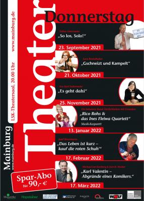 Theater Donnerstag findet wieder statt - Abonnements werden diesmal verlost