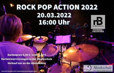 Rock - Pop - Action 2022 in der "neuen Bühne Senftenberg"