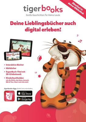 Foto zur Meldung: tigerbooks: Leseförderung mit App – digitale Kinderbücher