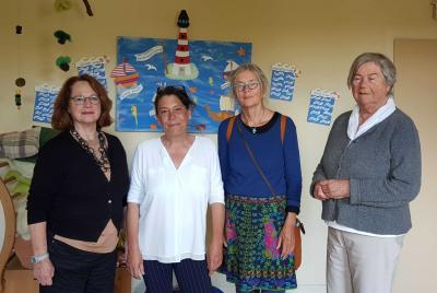 Von links nach rechts: Brigitte Clostermann, Ulrike Ring-Scheel, Christiane von Essen, Jutta Deimel - Foto: privat