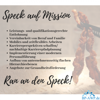 Meldung: Speck auf Mission
