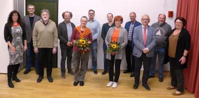 Die ausscheidenden Ratsmitglieder wurden verabschiedet (es fehlen: Anja Hantelmann, Hubert Herrmann und Andreas Horenburger)